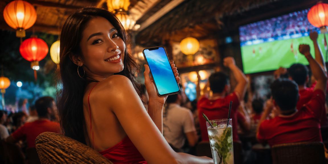 Ứng dụng casino trên điện thoại với đèn lồng đỏ truyền thống tại Hà Nội mùa lễ hội
